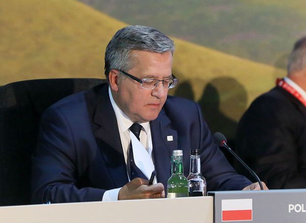 Prezydent RP Bronisław Komorowski