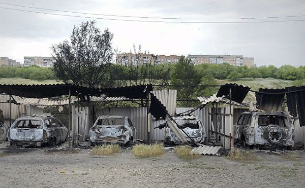 Z powodu ataków zamknięto kilka przejść na granicy Ukrainy z Rosją