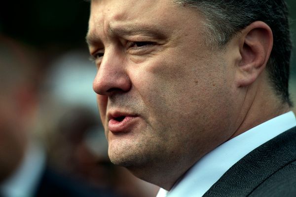 Prezydent Ukrainy Petro Poroszenko: ponad 600 żołnierzy w rękach separatystów