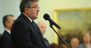 Prezydent Komorowski: nie straszcie Polaków