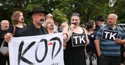 Protest przeciw nieuwzględnieniu propozycji KOD w sprawie TK