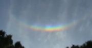 Tęcza "do góry nogami" nad Trójmiastem!