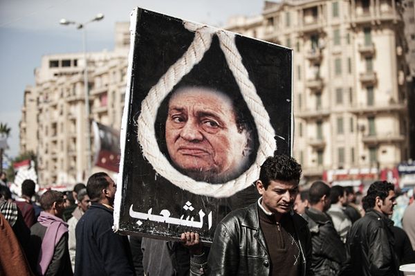 Pierwsza rocznica obalenia Mubaraka