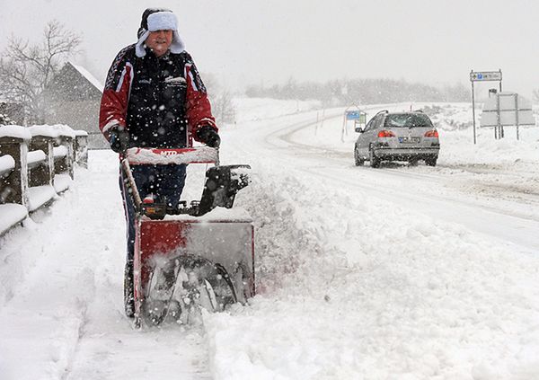 Orkan zaatakował na Śnieżce