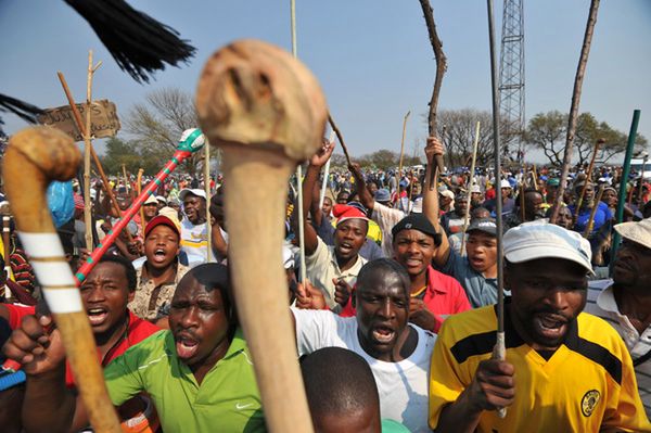 RPA: strajk w kolejnej kopalni. Górnicy przestali wydobywać złoto