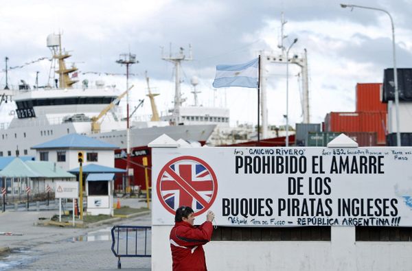 Argentyna zamknęła porty przed Brytyjczykami - poszło o Falklandy