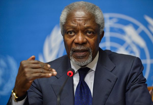 Kofi Annan potępił masakrę w syryjskiej wiosce Tremseh