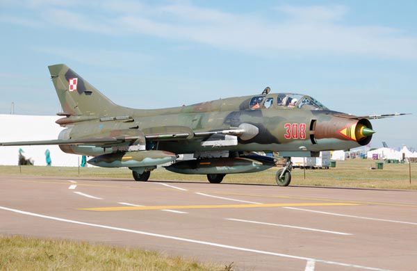 Polskie Su-22 na ćwiczeniach w Estonii i Czechach