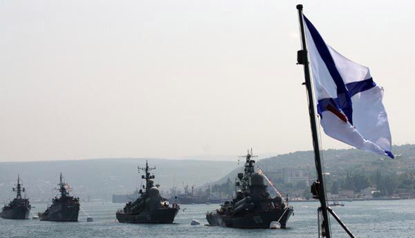 Siły rosyjskie atakowały okręty umownego przeciwnika na Morzu Czarnym