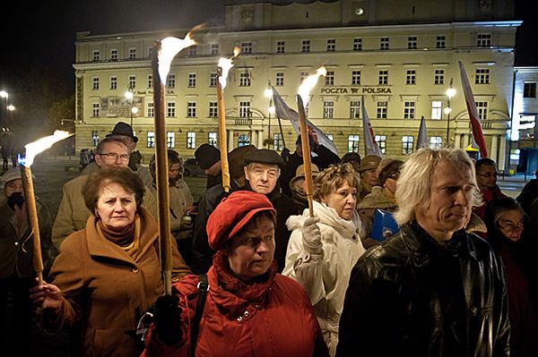 Marsz Niepodległości przeszedł ulicami Lublina