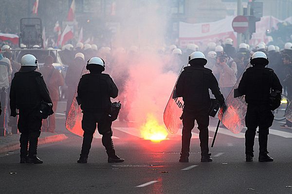 Mężczyzna skopany przez policjanta trafi do więzienia