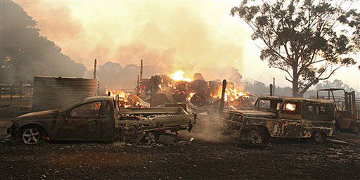 65 ofiar śmiertelnych pożarów w Australii