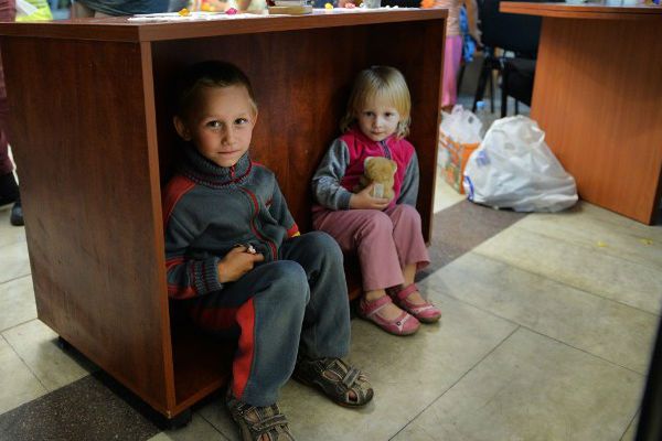 Ponad 1000 ukraińskich dzieci żyje w podziemnych kryjówkach