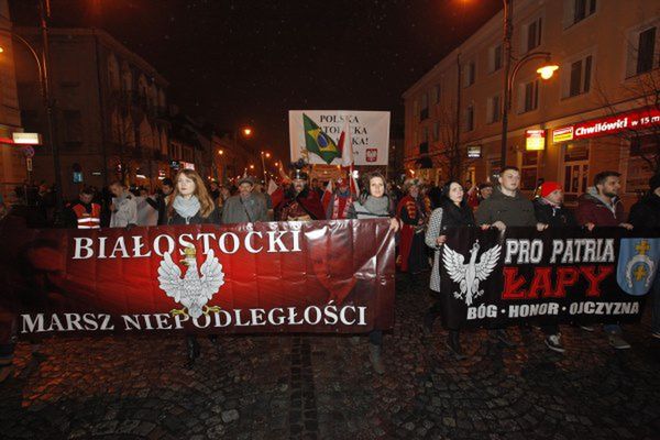 W Białymstoku marsz przed Świętem Niepodległości