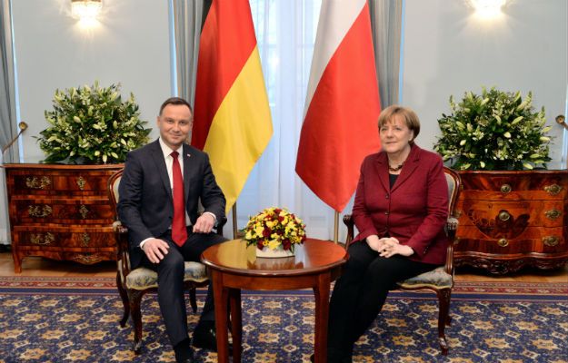 Andrzej Duda: w rozmowie z kanclerz Merkel wyraziłem zdumienie
