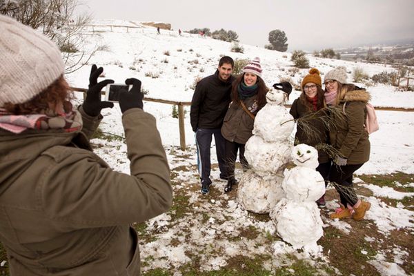 Hiszpania: po raz pierwszy od wieku śnieg pada pod Alicante