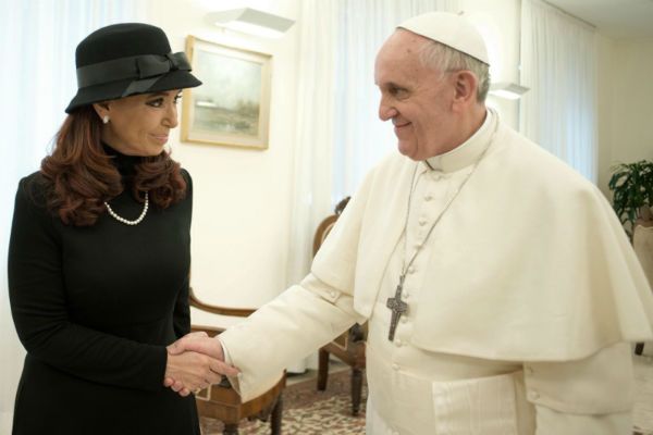 Papież rozmawiał z prezydent Argentyny Cristiną Fernandez Kirchner