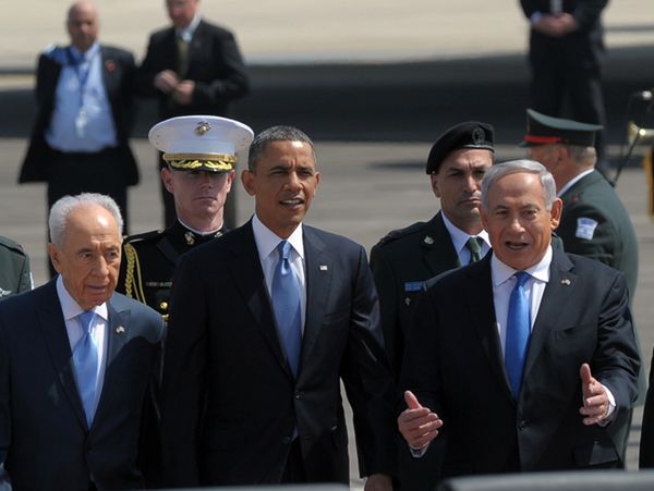 Barack Obama z pierwszą wizytą w Izraelu, zapewnia o wielkiej przyjaźni USA