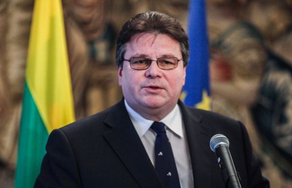 Burza po "przepraszam" powiedzianym przez szefa MSZ Litwy
