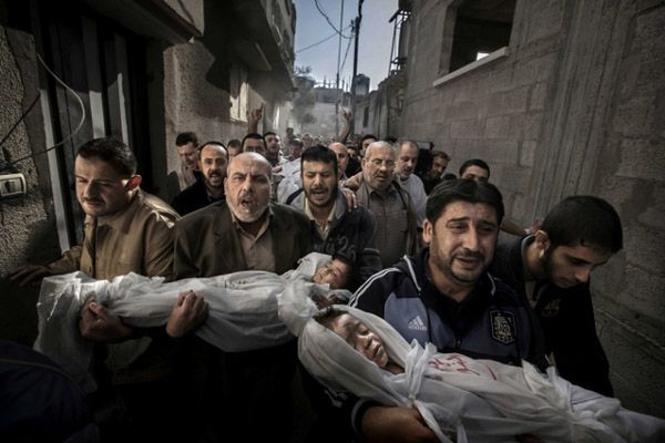 Zdjęcie zabitych dzieci w Strefie Gazy - najlepsze na World Press Photo