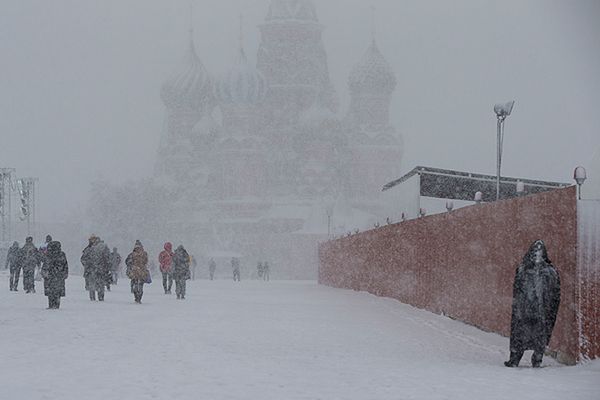 Moskwa w okowach lodu