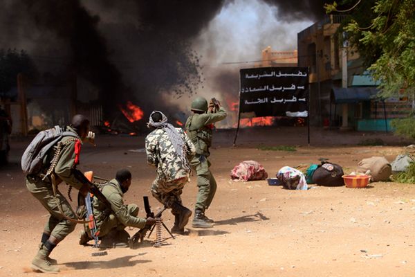 Francuskie i malijskie siły zabiły 15 islamistów w Gao