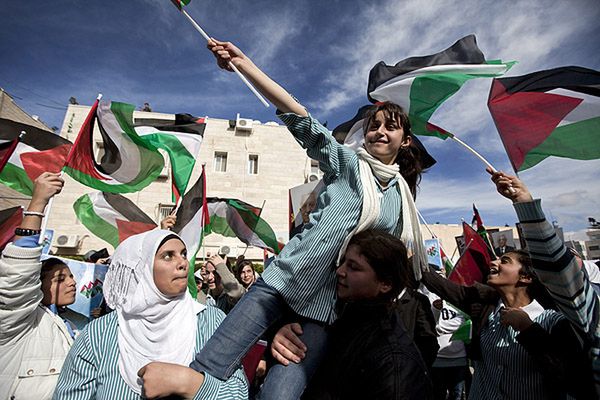 W Ramallah Palestyńczycy świętują, choć decyzji ONZ jeszcze nie ma