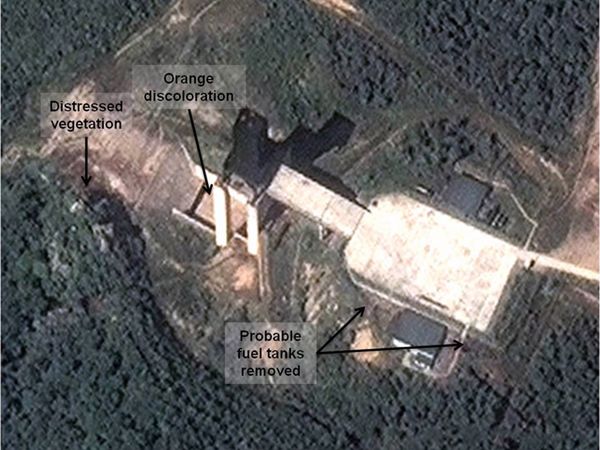 Niepokojące zdjęcia satelitarne - Korea Płn. rozwija swój program rakietowy