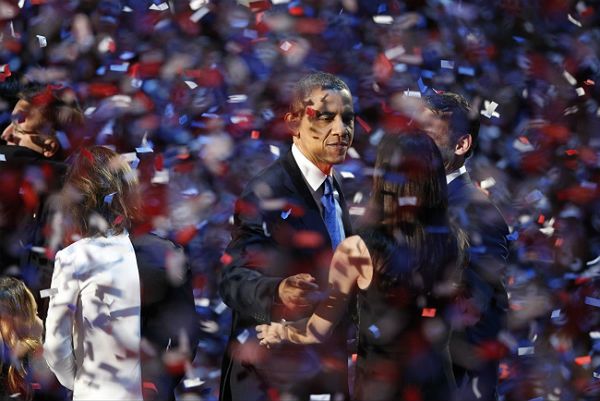 Wybory prezydenckie w USA: euforia wśród studentów po wygranej Baracka Obamy