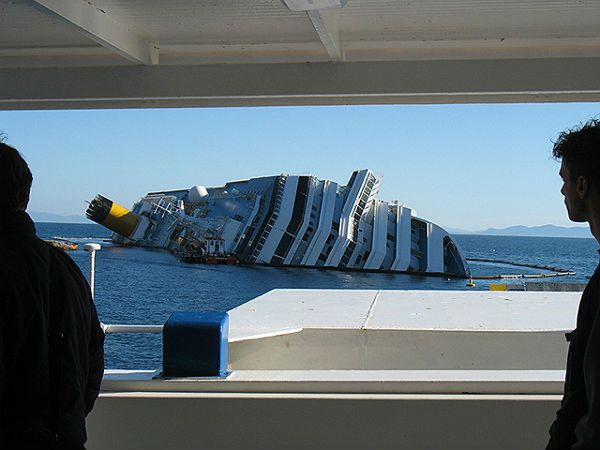 Sądowe wysłuchanie zapisu czarnej skrzynki statku Costa Concordia