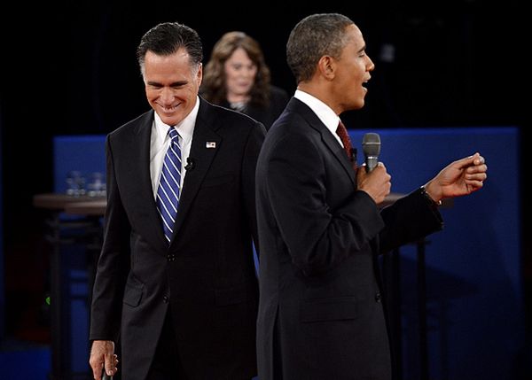 Komentarze: w drugiej debacie Barack Obama nieznacznie wygrał z Mittem Romneyem