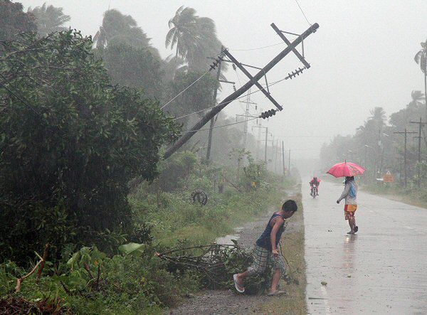 Tajfun uderzył w wyspę Mindanao na Filipinach, 43 zabitych