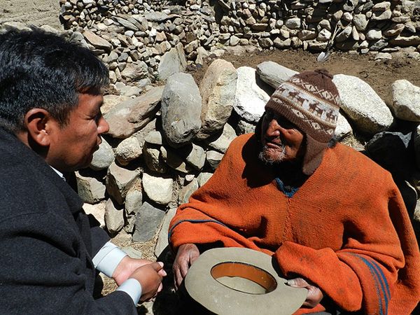123-letni Indianin z plemienia Ajmara najstarszym człowiekiem