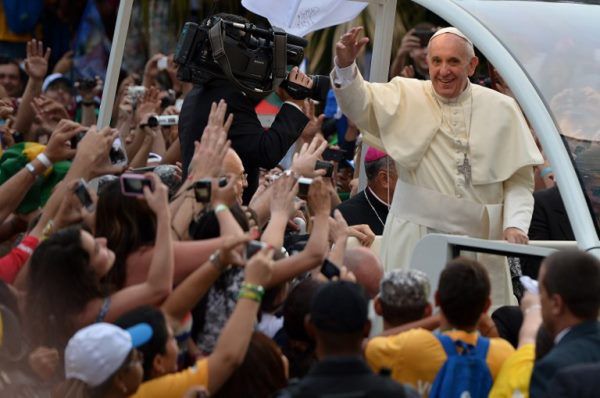 Papież Franciszek na Światowych Dniach Młodzieży w Rio de Janeiro