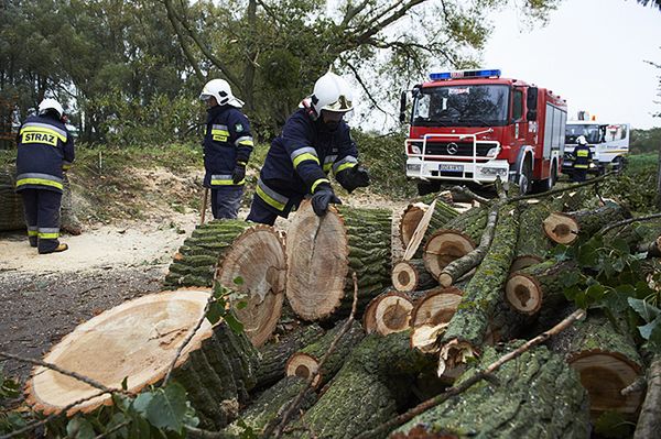 Nad Mazowszem przeszły burze