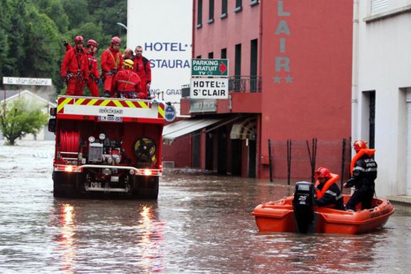 Ofiara śmiertelna powodzi w okolicach Lourdes