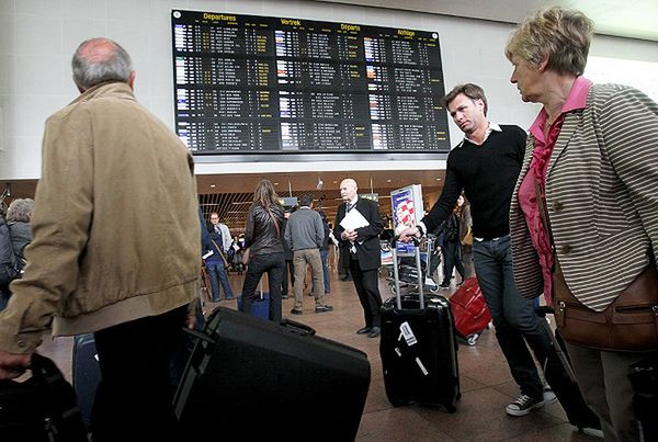 Chaos na lotnisku w Brukseli