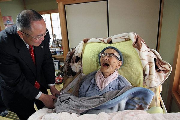 Najstarszy człowiek na świecie, Japończyk Jiroemon Kimura, skończył 116 lat