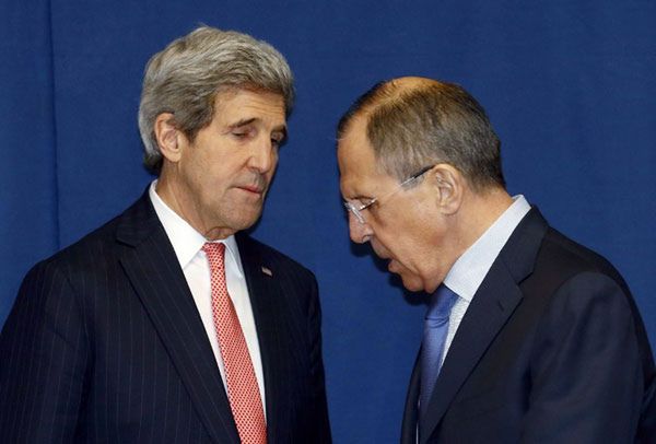 Kerry z Ławrowem omawiają sytuację na Ukrainie