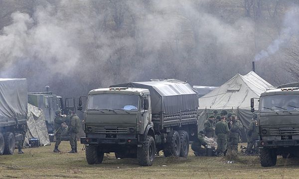 Rosyjskie wojska zajęły posterunek straży granicznej na zachodzie Krymu