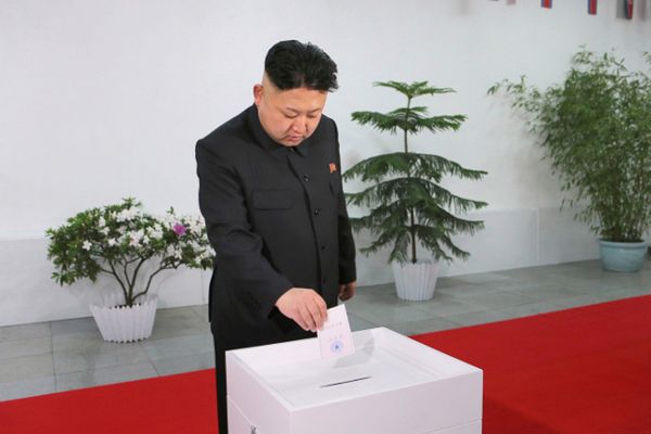 Korea Płn.: 100 proc. poparcia dla Kim Dzong Una w wyborach