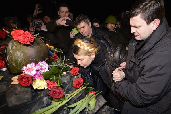 Ukraina: Julia Tymoszenko che ukarania winnych śmierci cywilów
