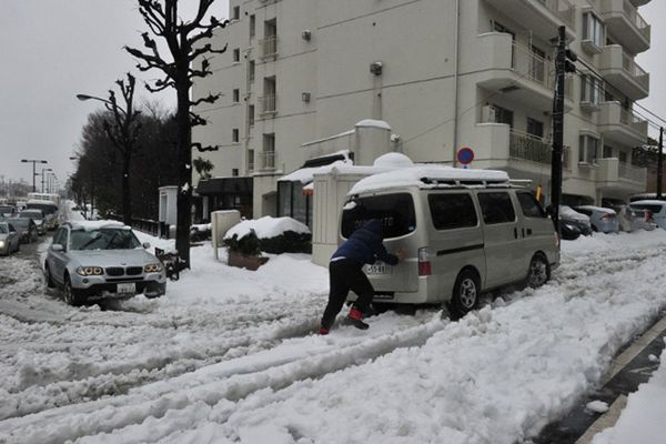 Śnieżyce sparaliżowały Japonię