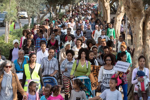 Kilka tysięcy Afrykanek sprzeciwiało się polityce imigracyjnej Izraela