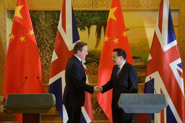 Reporter Bloomgerga nie mógł wejść na konferencję premierów Chin i Wielkiej Brytanii