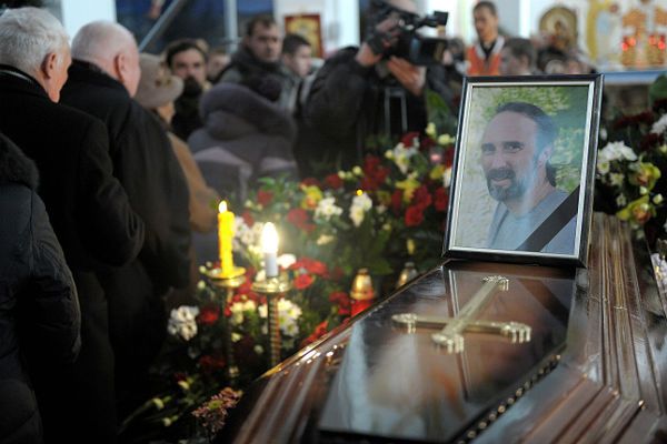 Pierwszy pogrzeb ofiary konfliktu z ukraińską władzą