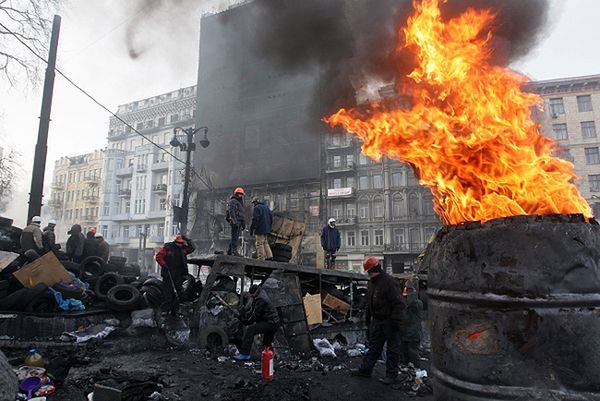 Informacje o bombie w budynku ministerstwa sprawiedliwości w Kijowie