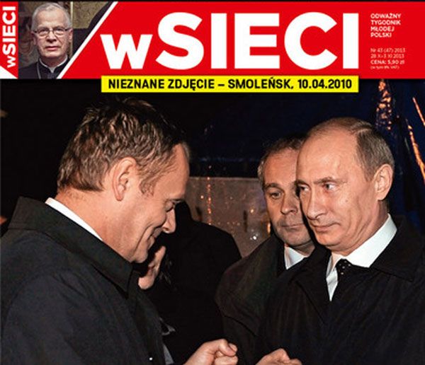 CIR nie przyznaje się do kontrowersyjnego zdjęcia Donalda Tuska z Władimirem Putinem