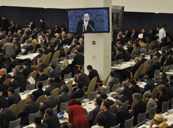 Szef ONZ Ban Ki Mun wzywa do szybkiego przyjęcia rezolucji ws. Syrii