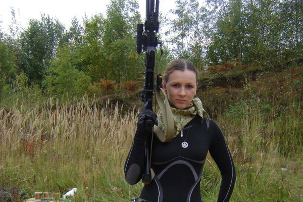 Wasia - snajperka z Donbasu. 26-latka rzuciła wygodne życie, by walczyć przeciwko Ukrainie